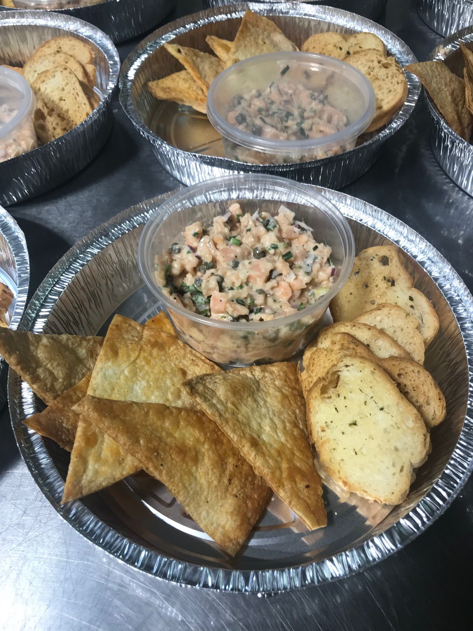 Tartare saumon